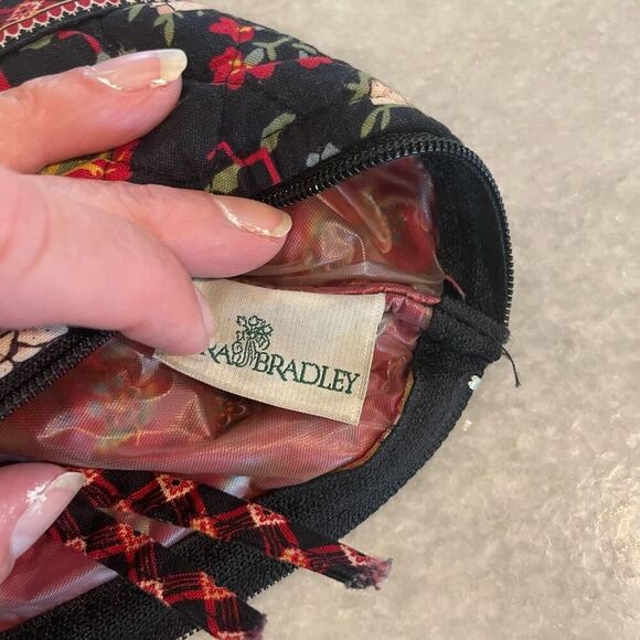 Vera Bradley Matching Set Tote and Makeup Bag #GG - Picture 14 of 16